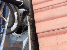 雨樋の掃除、修理